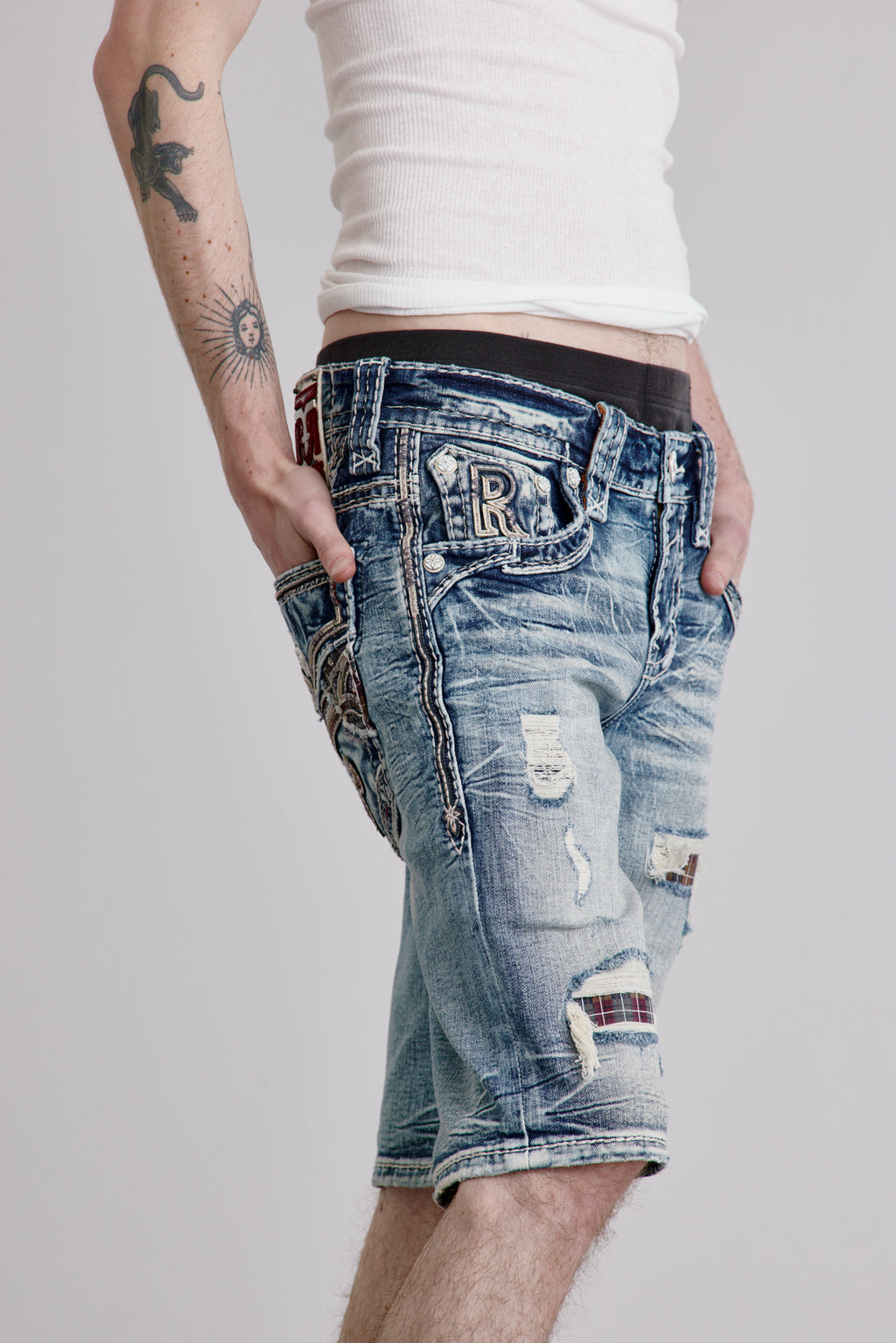 Arjan Denim Shorts - Rock Revival®
