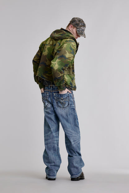 Arther Baggy 2 Jeans in Medium Blue - Rock Revival®