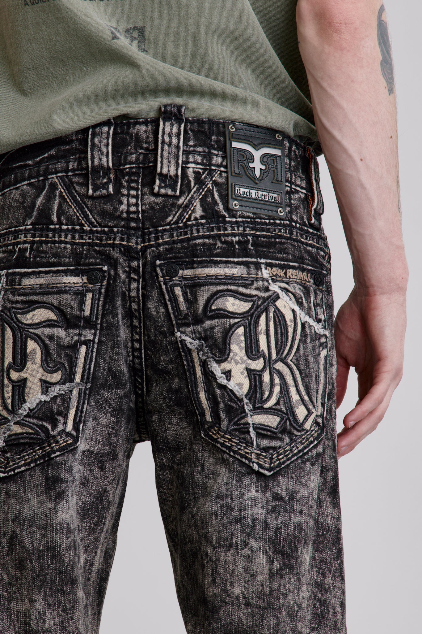 Baird Denim Shorts - Rock Revival®