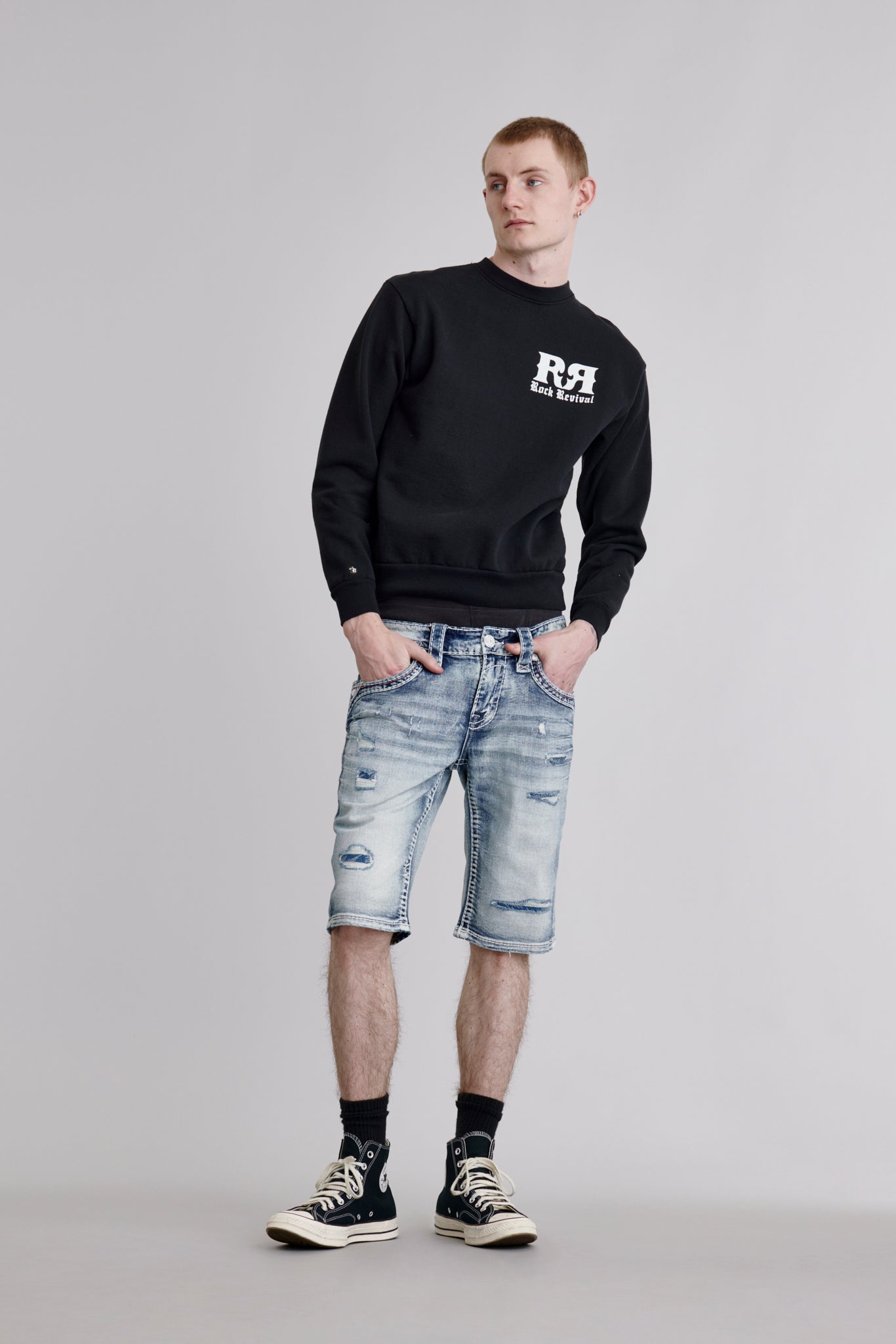 Bradley Denim Shorts - Rock Revival®