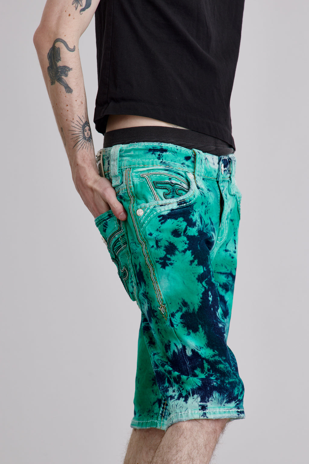 Brayen Denim Shorts - Rock Revival®