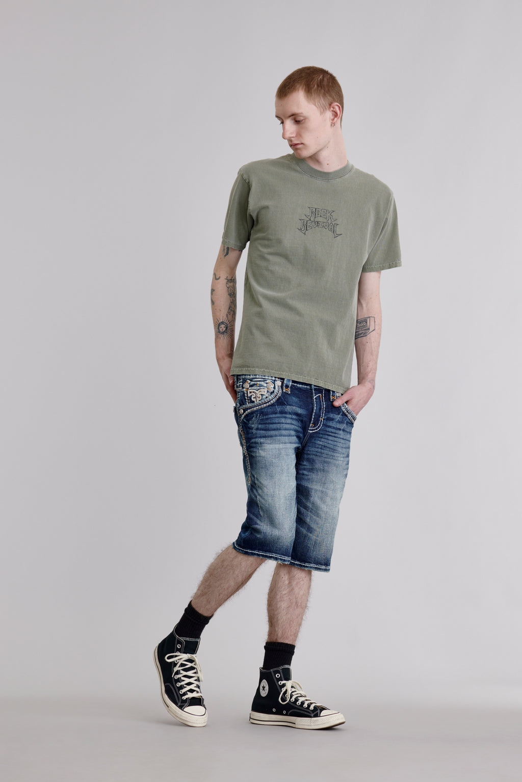 Coby Denim Shorts - Rock Revival®