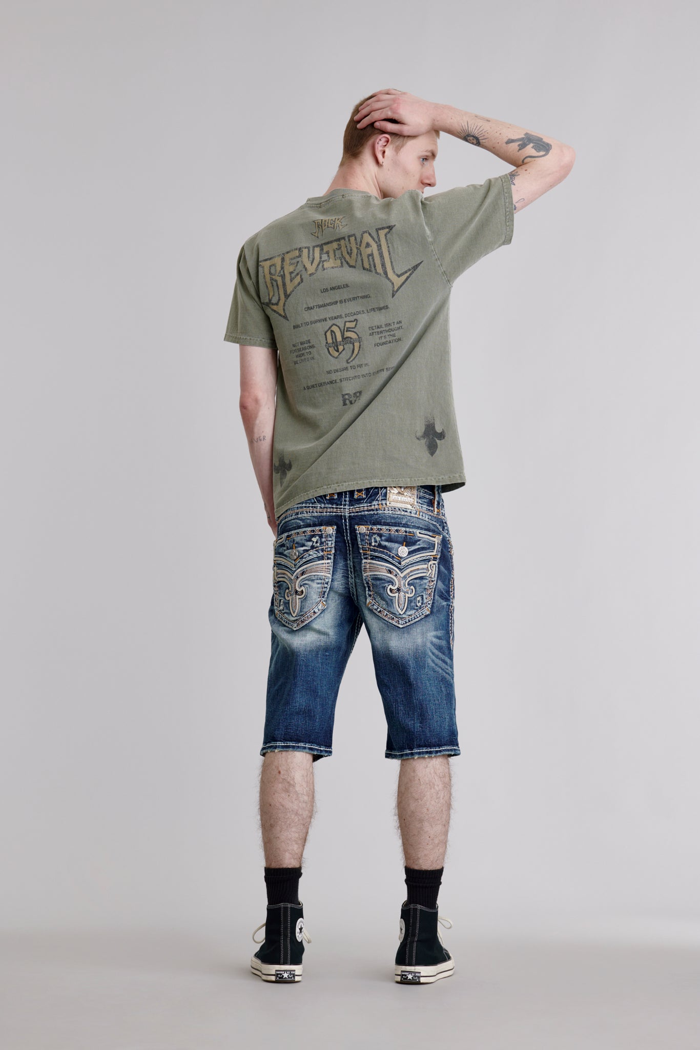 Coby Denim Shorts - Rock Revival®