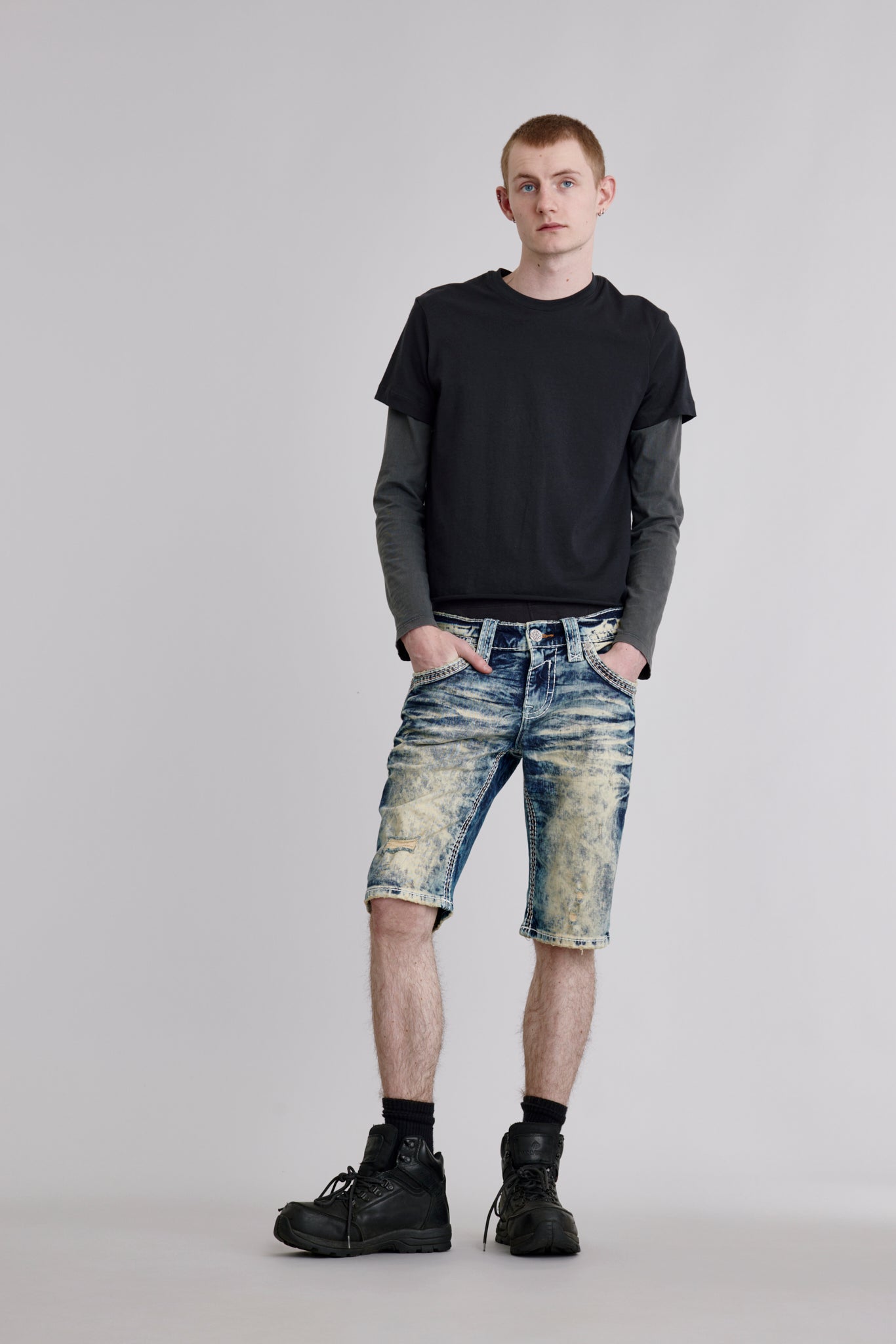 Dewey Denim Shorts - Rock Revival®