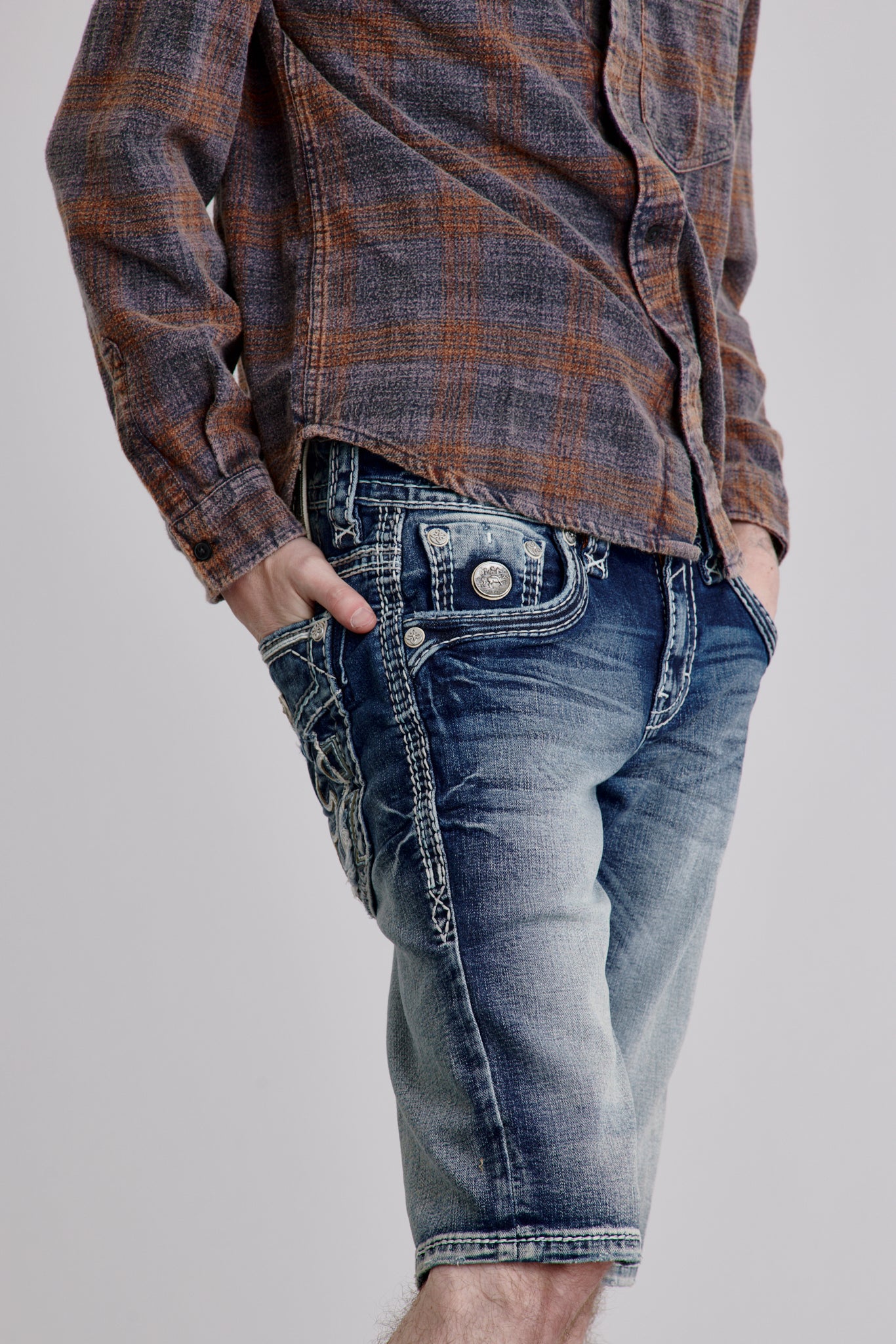 Diego Denim Shorts – Rock Revival®