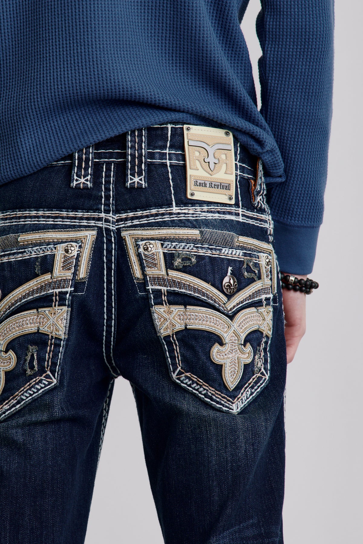 Eggplant Straight Jeans