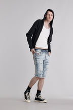 Elijah Denim Shorts - Rock Revival®
