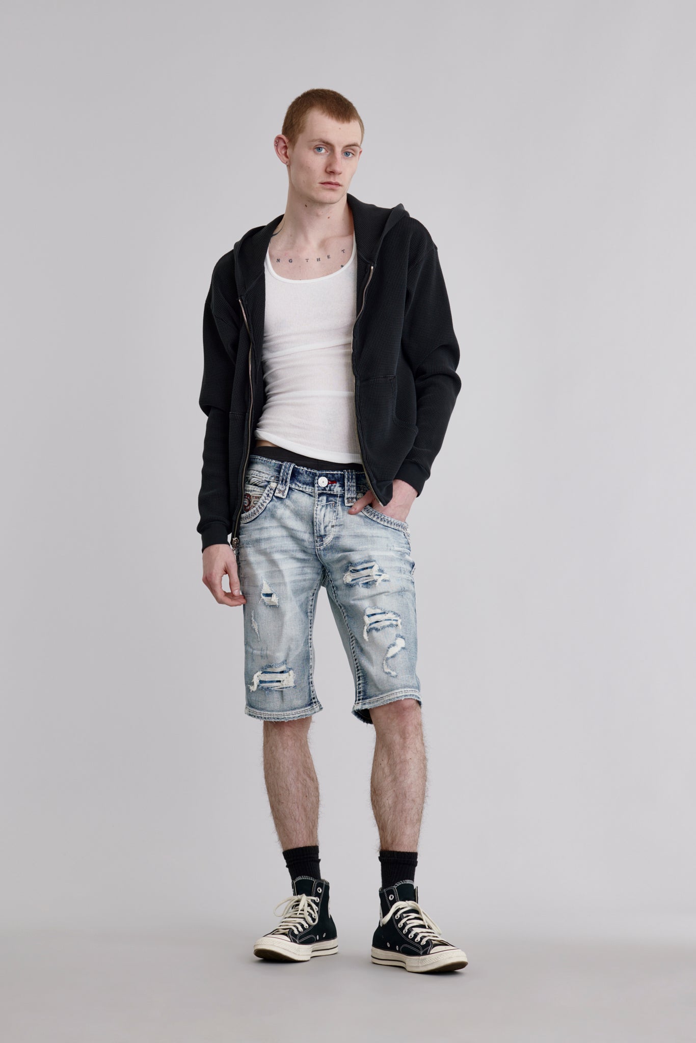 Elijah Denim Shorts - Rock Revival®