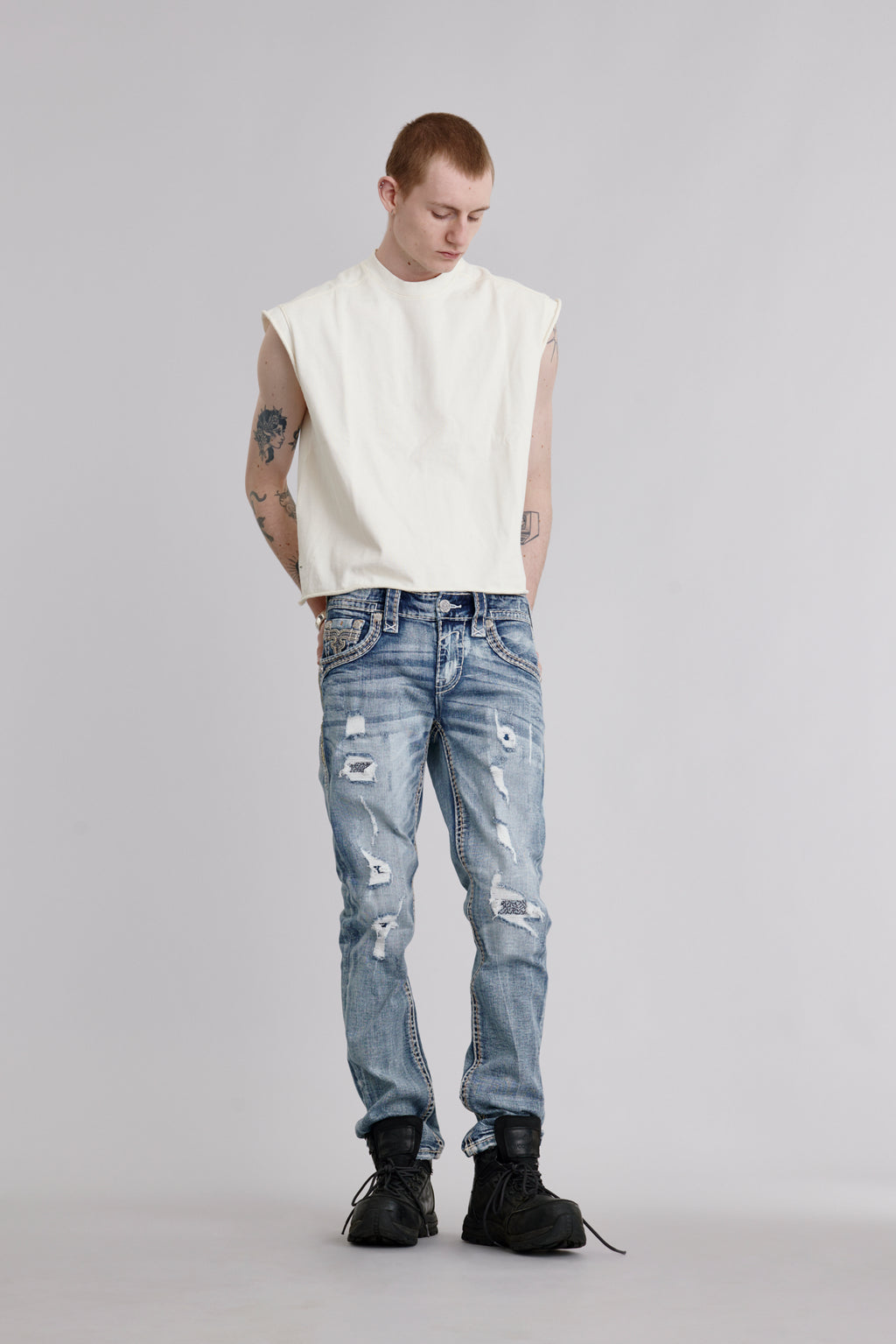 Emiliano Straight Jeans - Rock Revival®