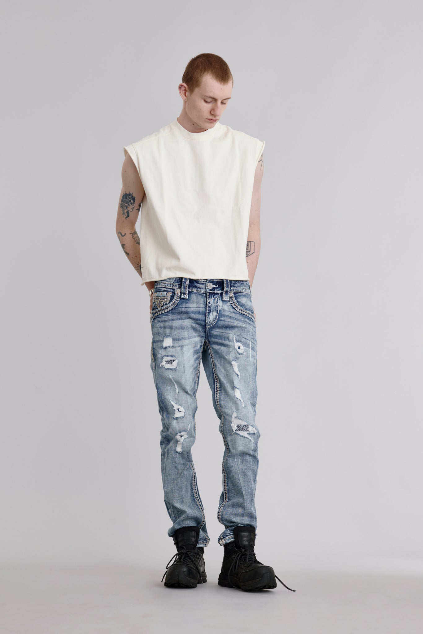 Emiliano Straight Jeans - Rock Revival®