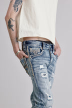 Elijah Denim Shorts - Rock Revival®