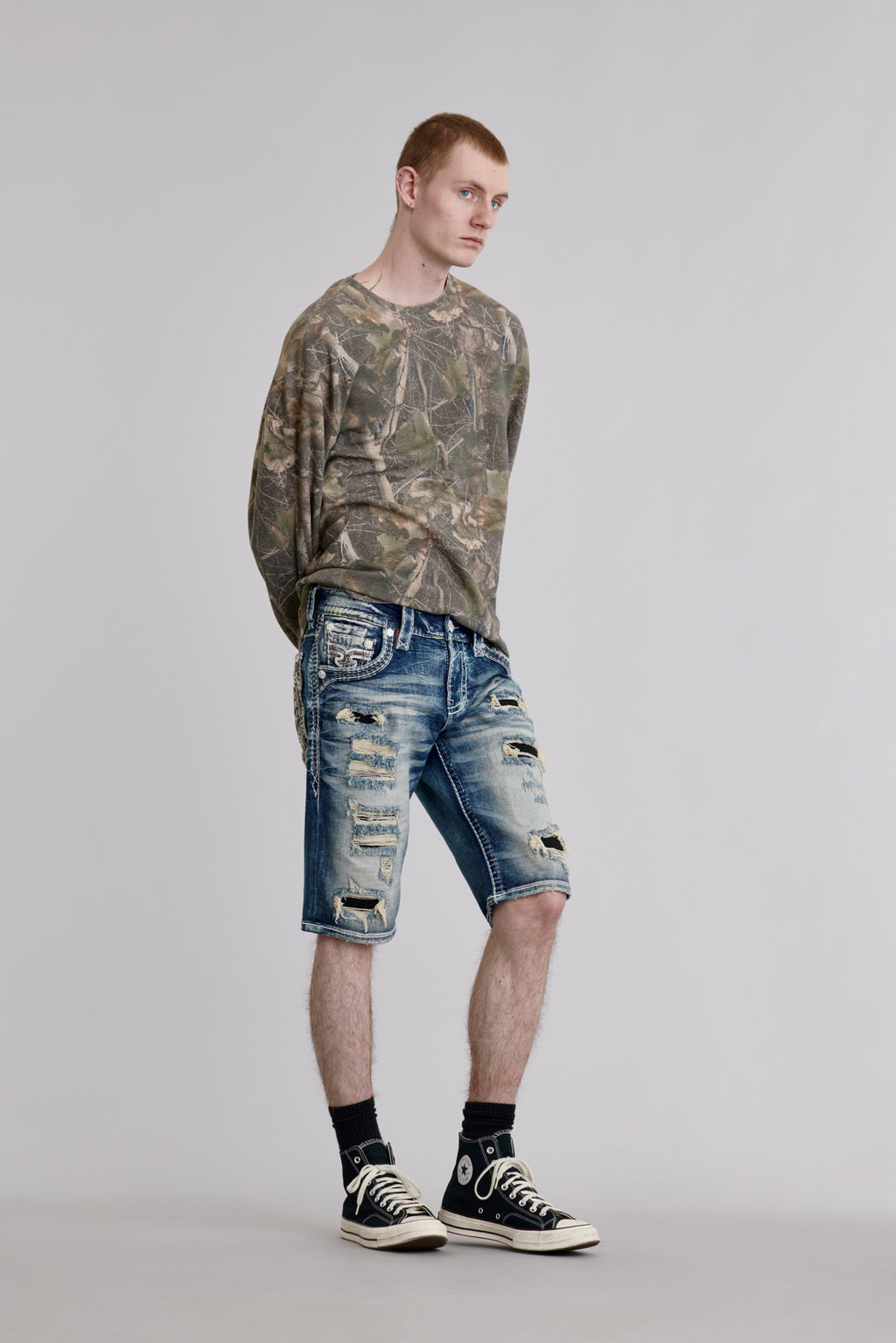 Hektor Denim Shorts - Rock Revival®