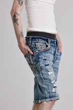 Jeth Denim Shorts - Rock Revival®