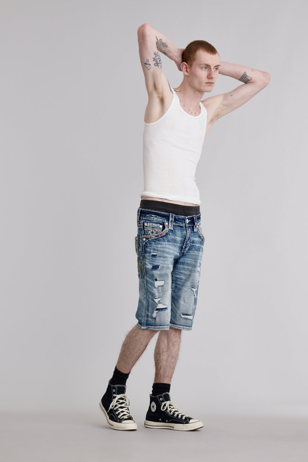 Jeth Denim Shorts - Rock Revival®