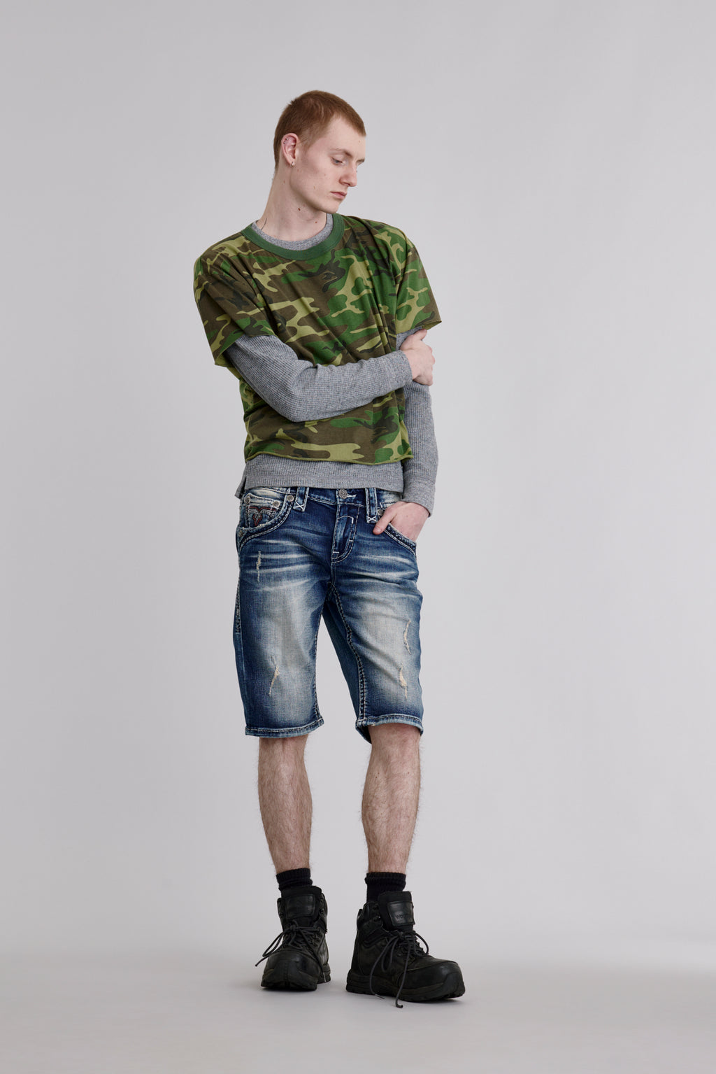 Marcelo Denim Shorts - Rock Revival®