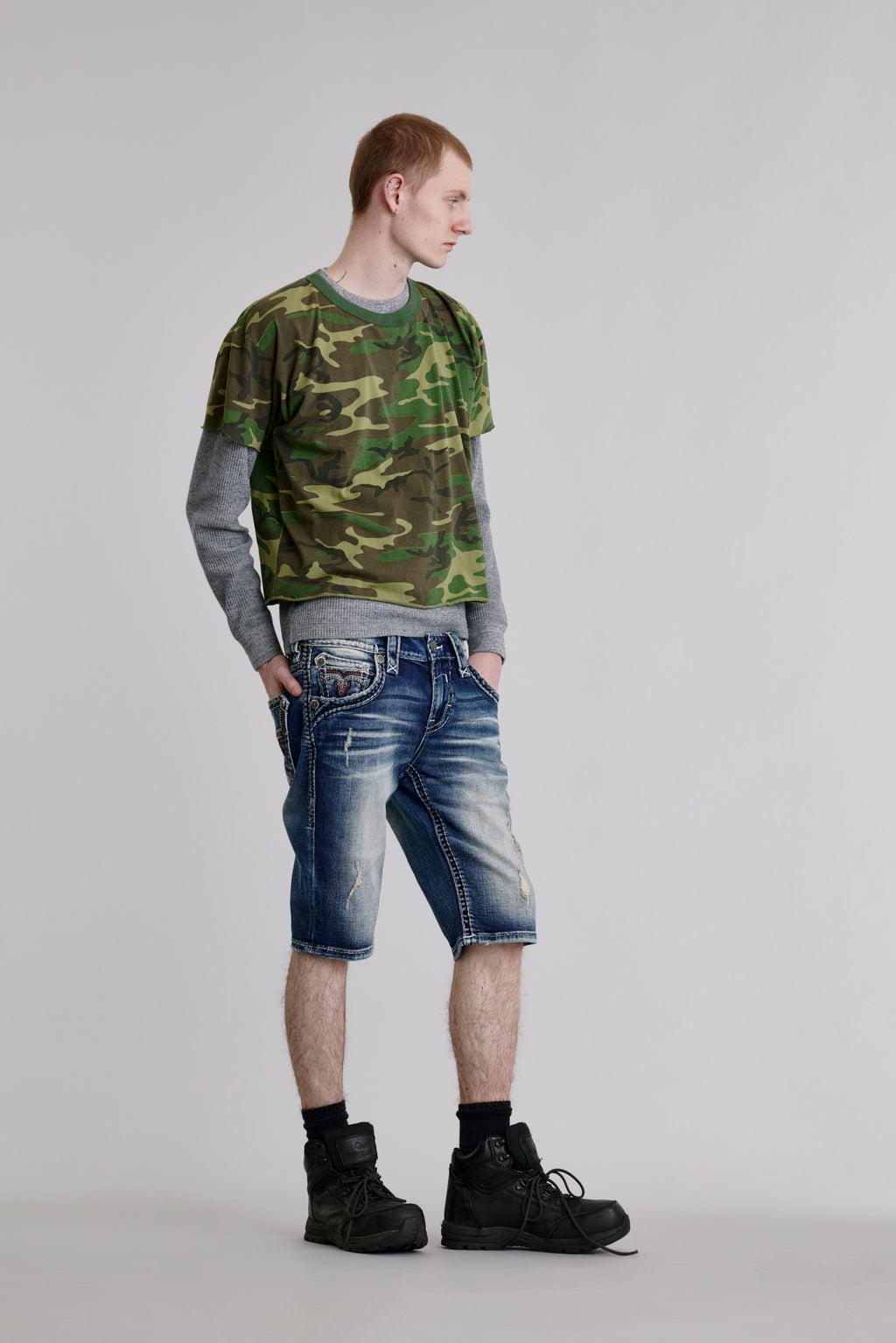 Marcelo Denim Shorts - Rock Revival®