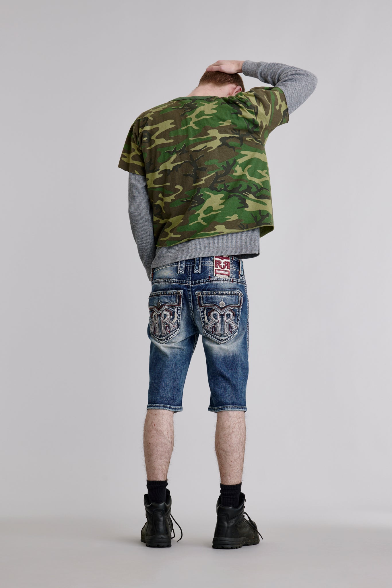 Marcelo Denim Shorts - Rock Revival®