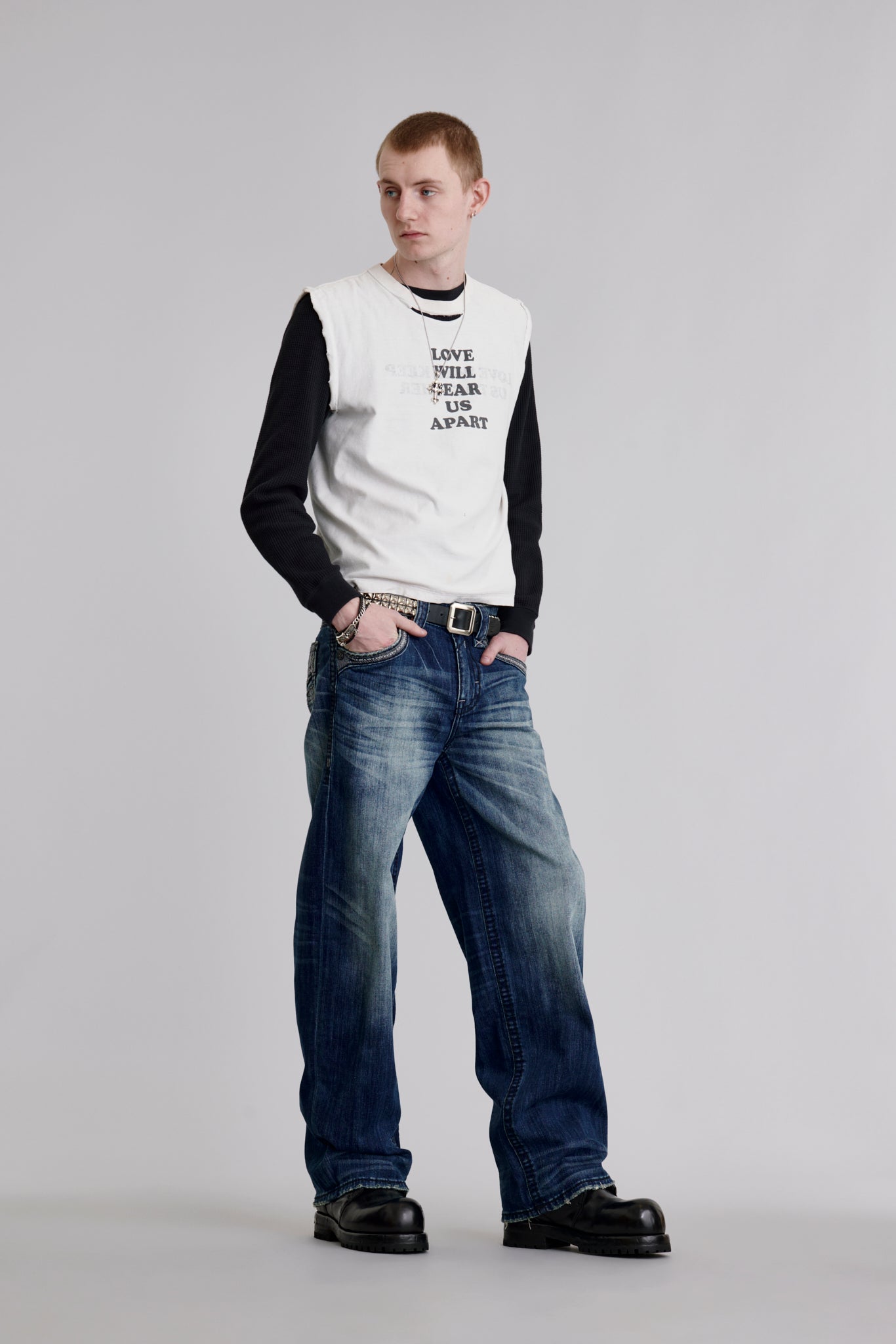 Milton Baggy 2 (Loose Fit) Jeans in Dark Blue - Rock Revival®