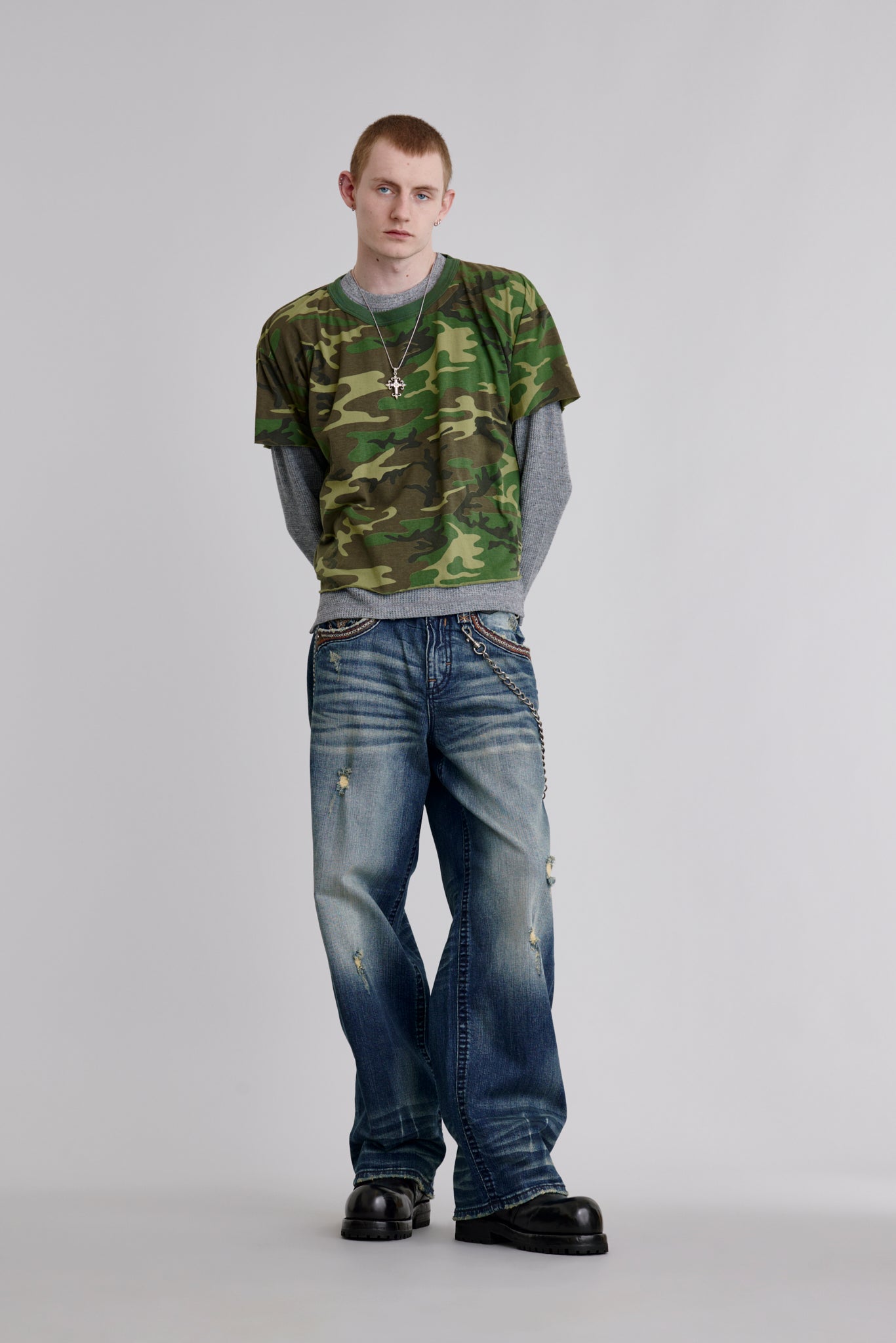 Milton Baggy 2 Studded Jeans – Rock Revival®