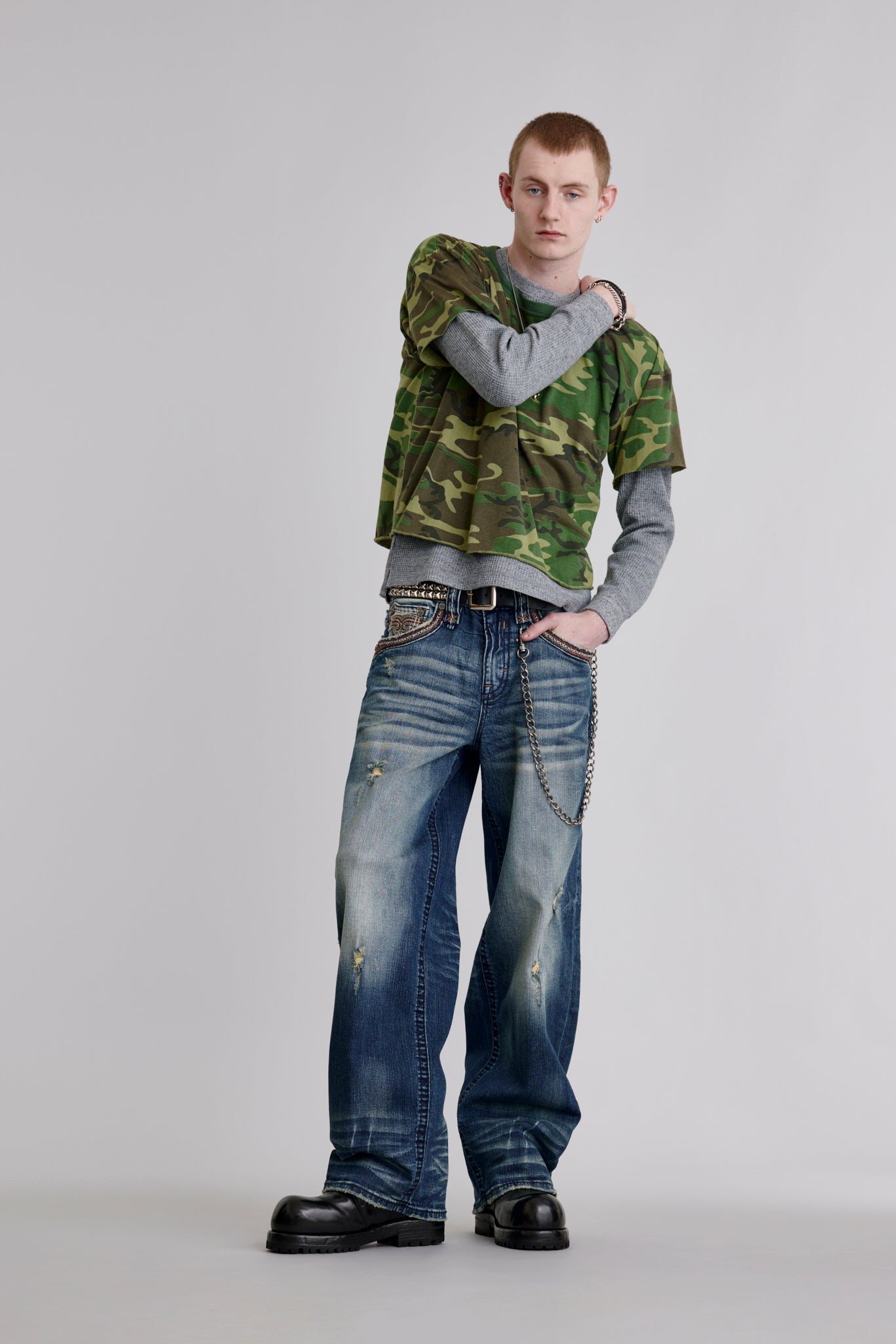 Milton Relaxed Baggy Jeans (Missing UPCs-Stock) - Rock Revival®