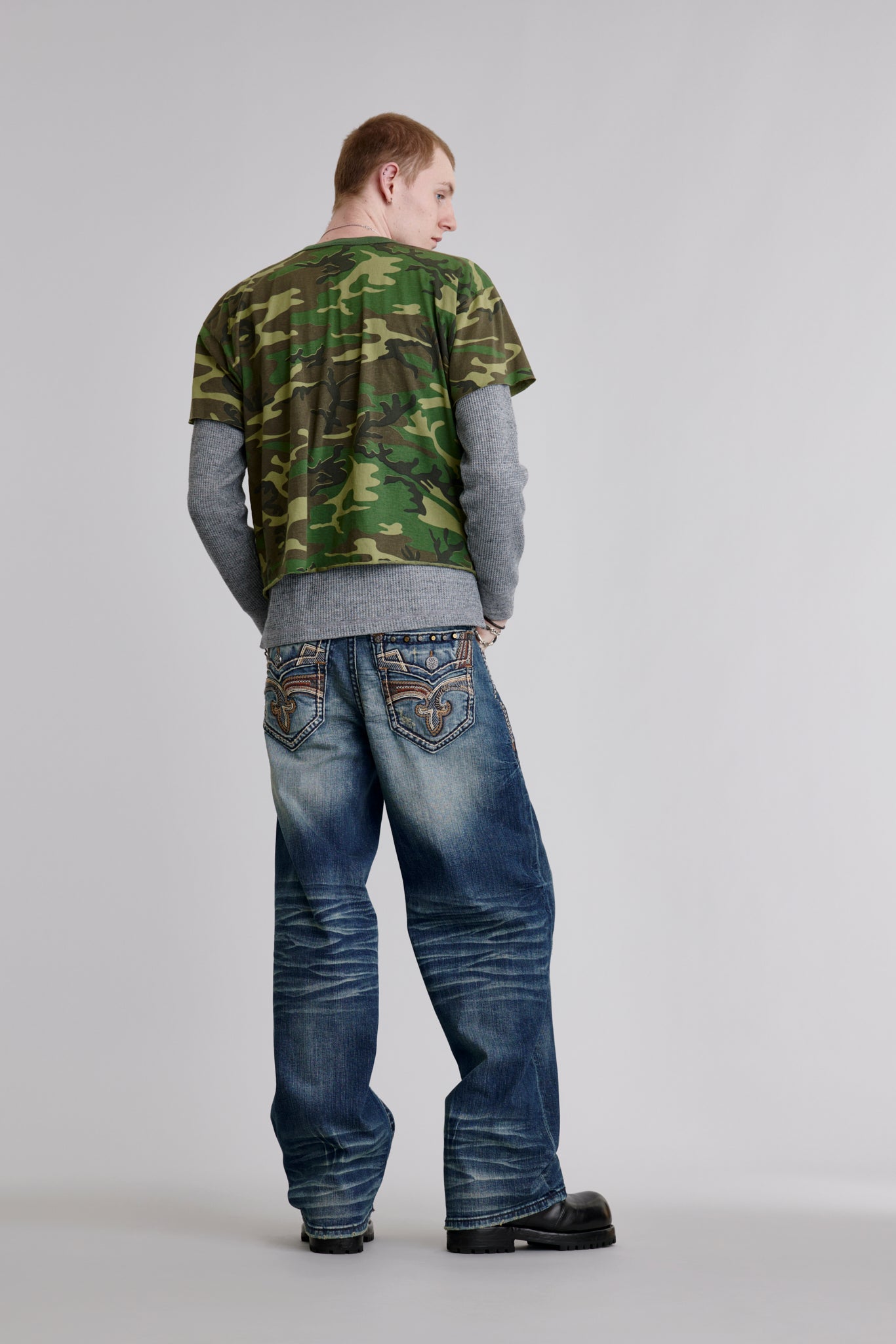 Milton Relaxed Baggy Jeans (Missing UPCs-Stock) - Rock Revival®