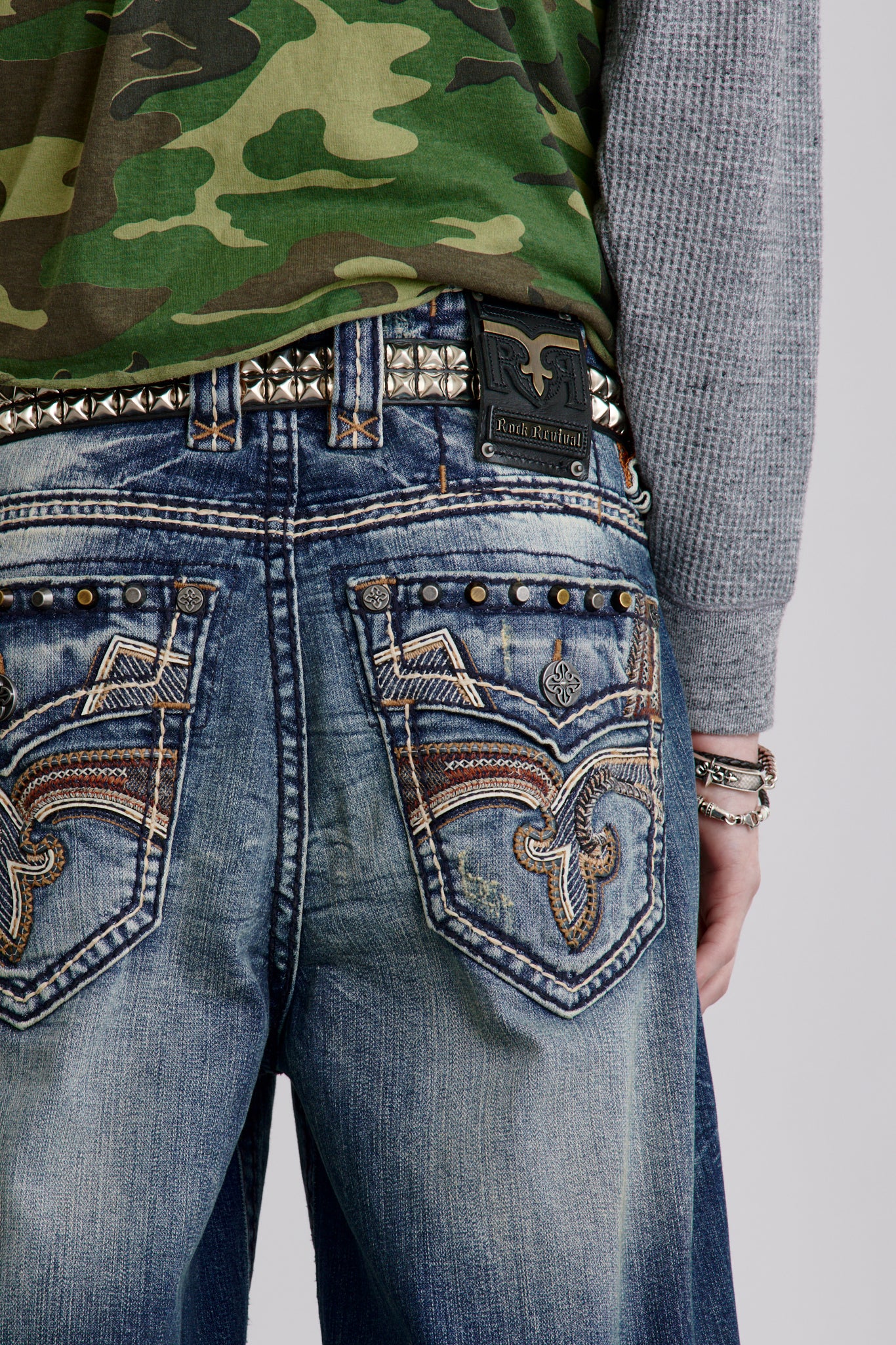 Milton Relaxed Baggy Jeans (Missing UPCs-Stock) - Rock Revival®