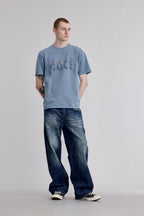 Rock Tee in Blue (Ready) - Rock Revival®