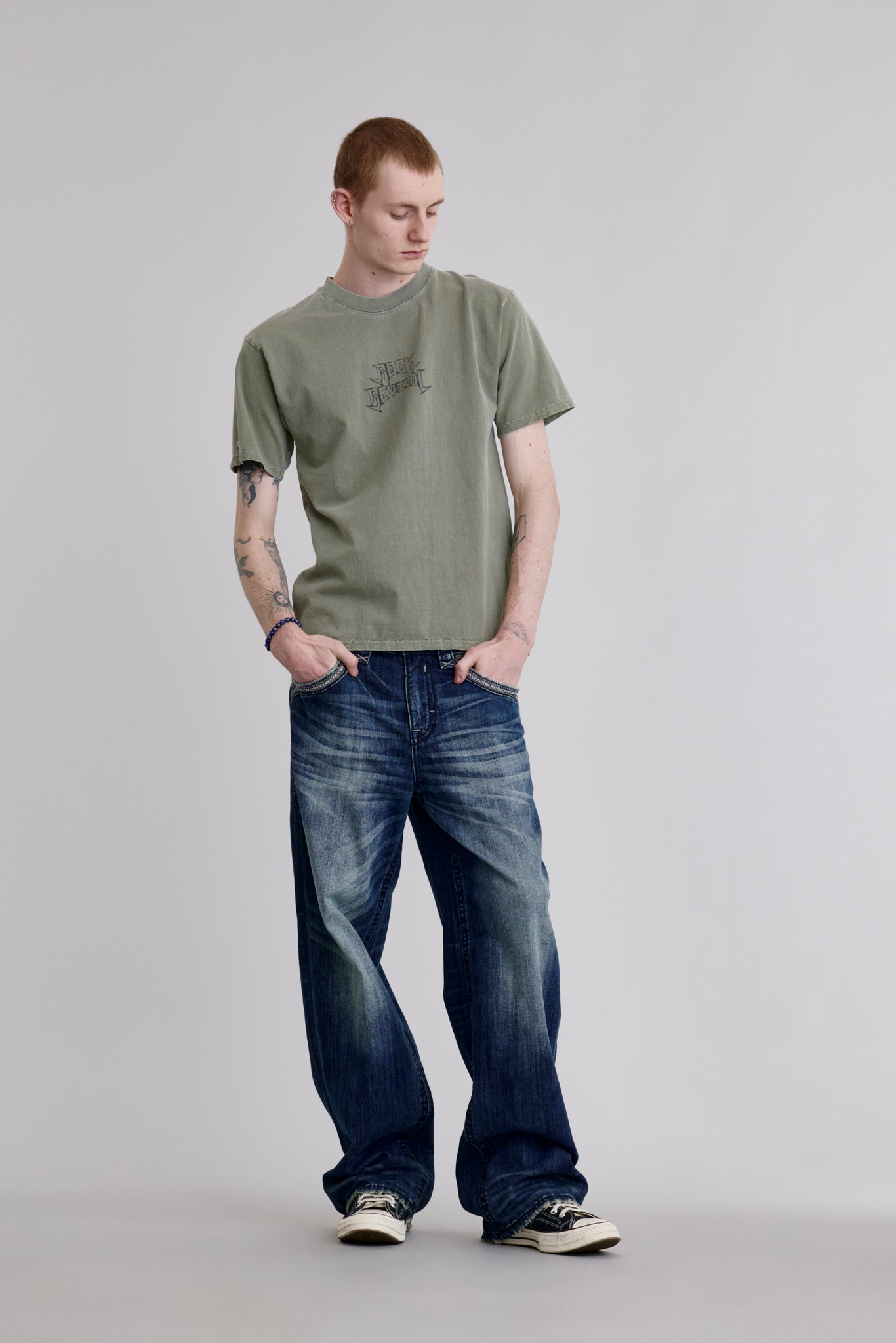 Milton Baggy 2 Jeans in Dark Blue – Rock Revival®