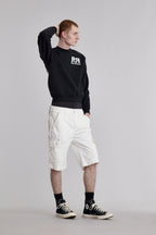 White Cargo Shorts - Rock Revival®