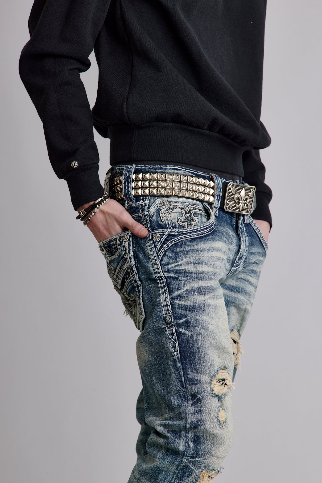 Reese Alt Straight Jeans - Rock Revival®
