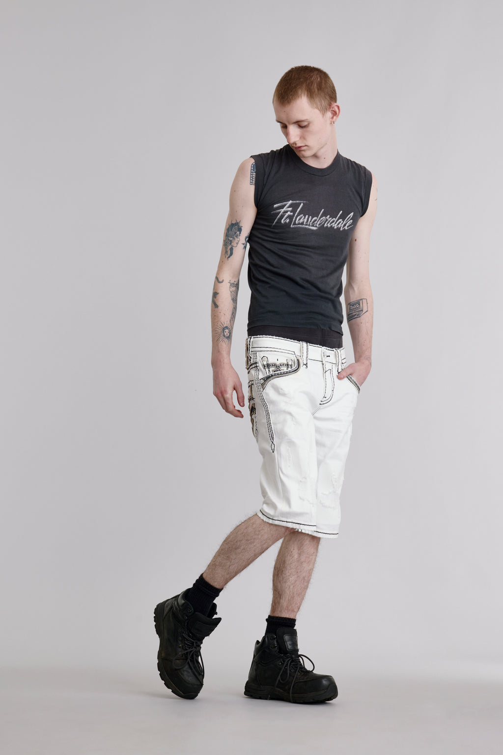 Rielly Denim Shorts - Rock Revival®