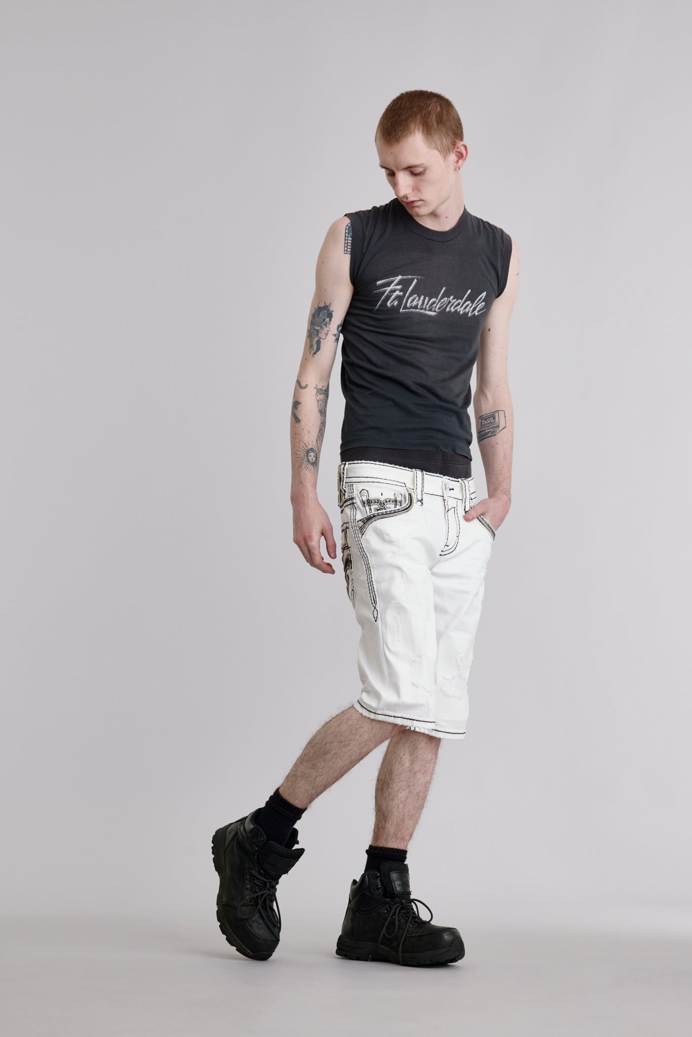 Rielly Denim Shorts - Rock Revival®