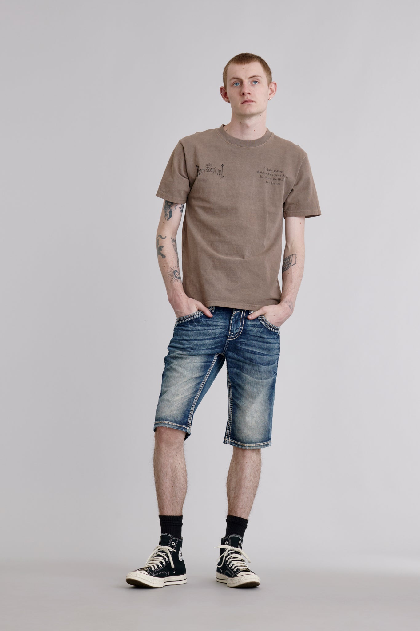 Tyrone Denim Shorts - Rock Revival®
