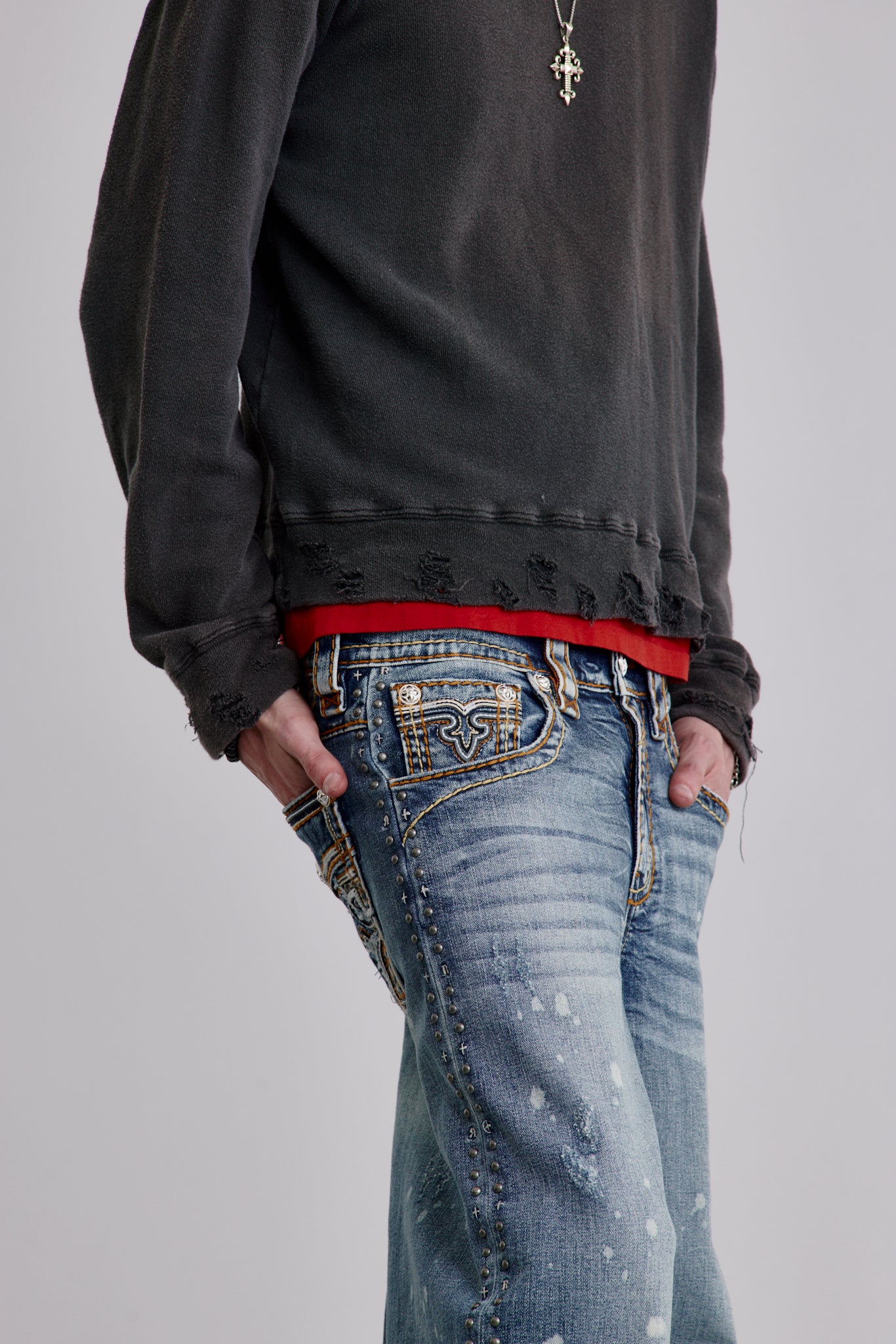 Adan Baggy 3 Jeans | Medium Wash | Rock Revival