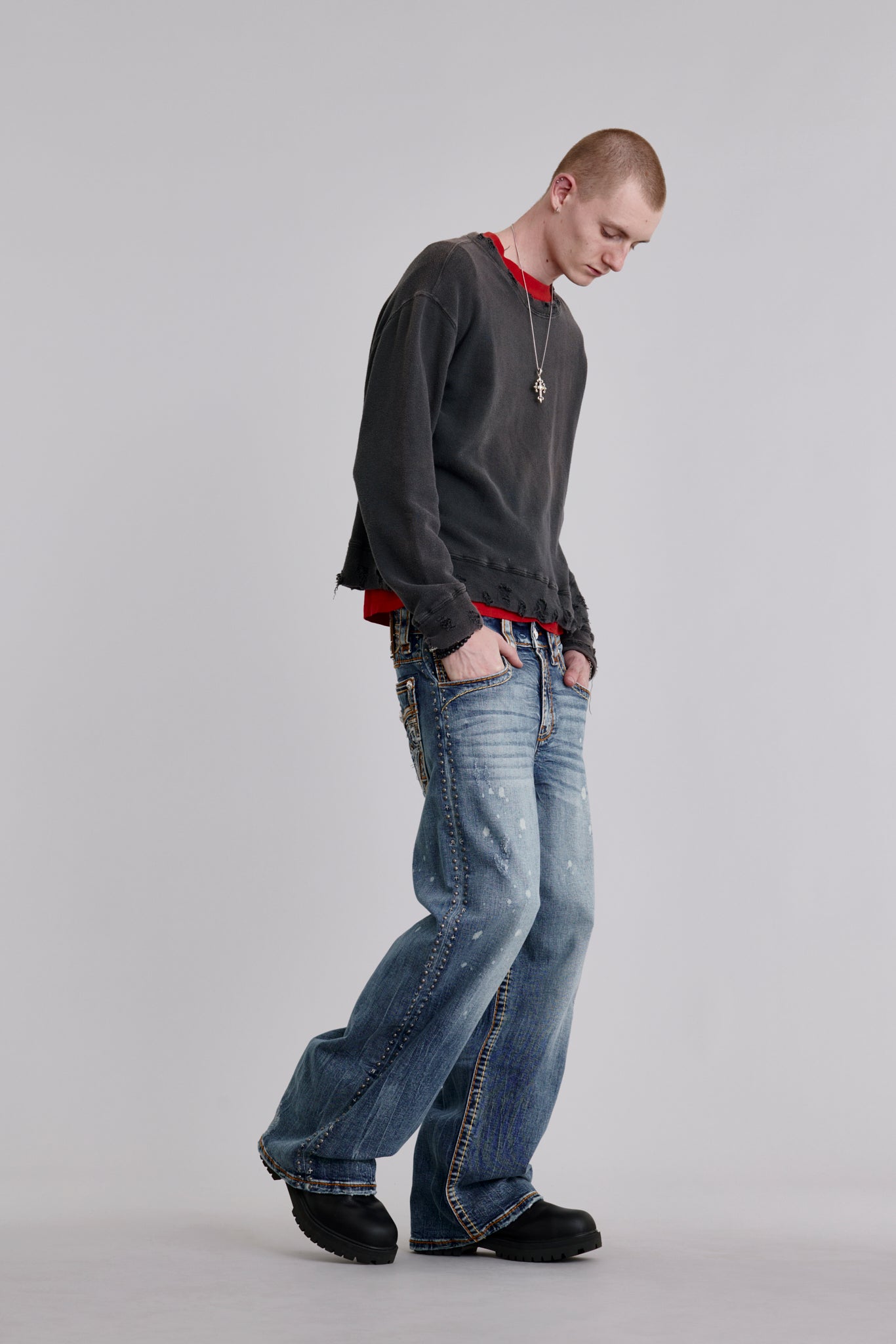 Adan Baggy 3 Jeans | Medium Wash | Rock Revival