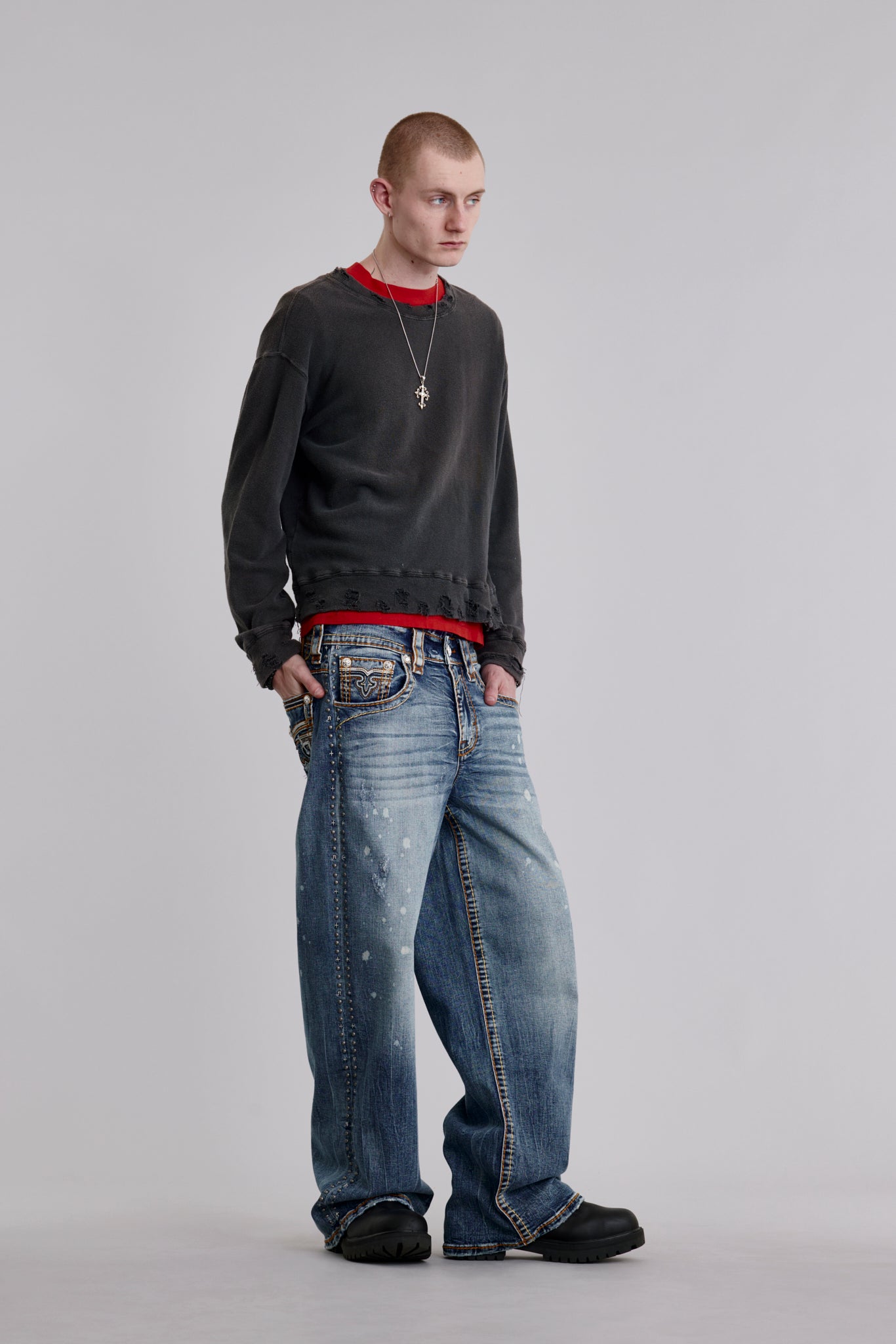 Adan (B3205) Baggy 3 Jeans (READY) - Rock Revival®