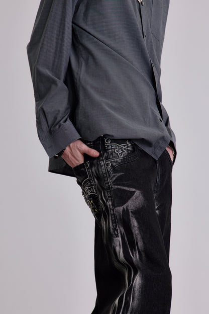 Arther (B3351) Baggy 3 Jeans (READY) - Rock Revival®