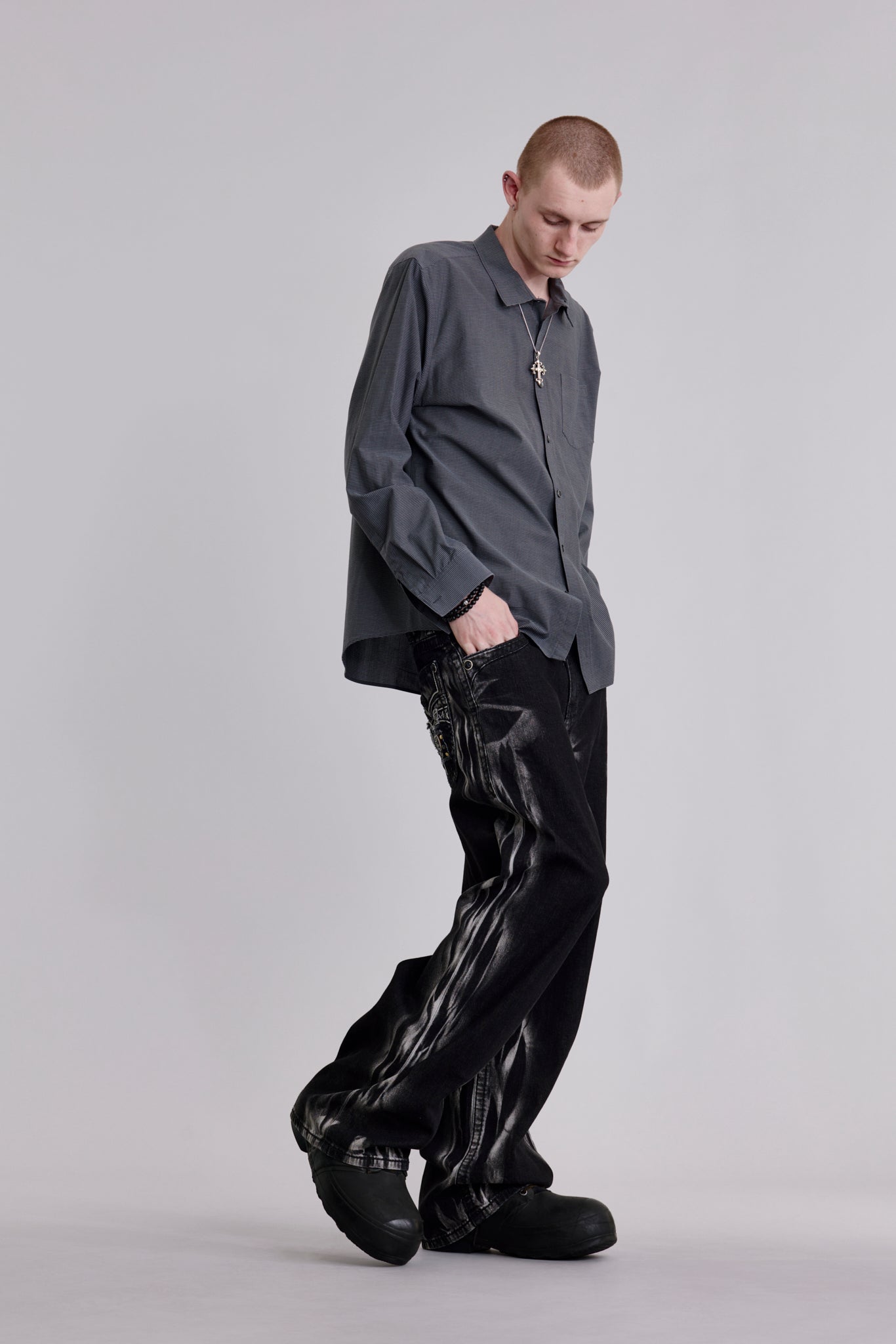 Arther (B3351) Baggy 3 Jeans (READY) - Rock Revival®