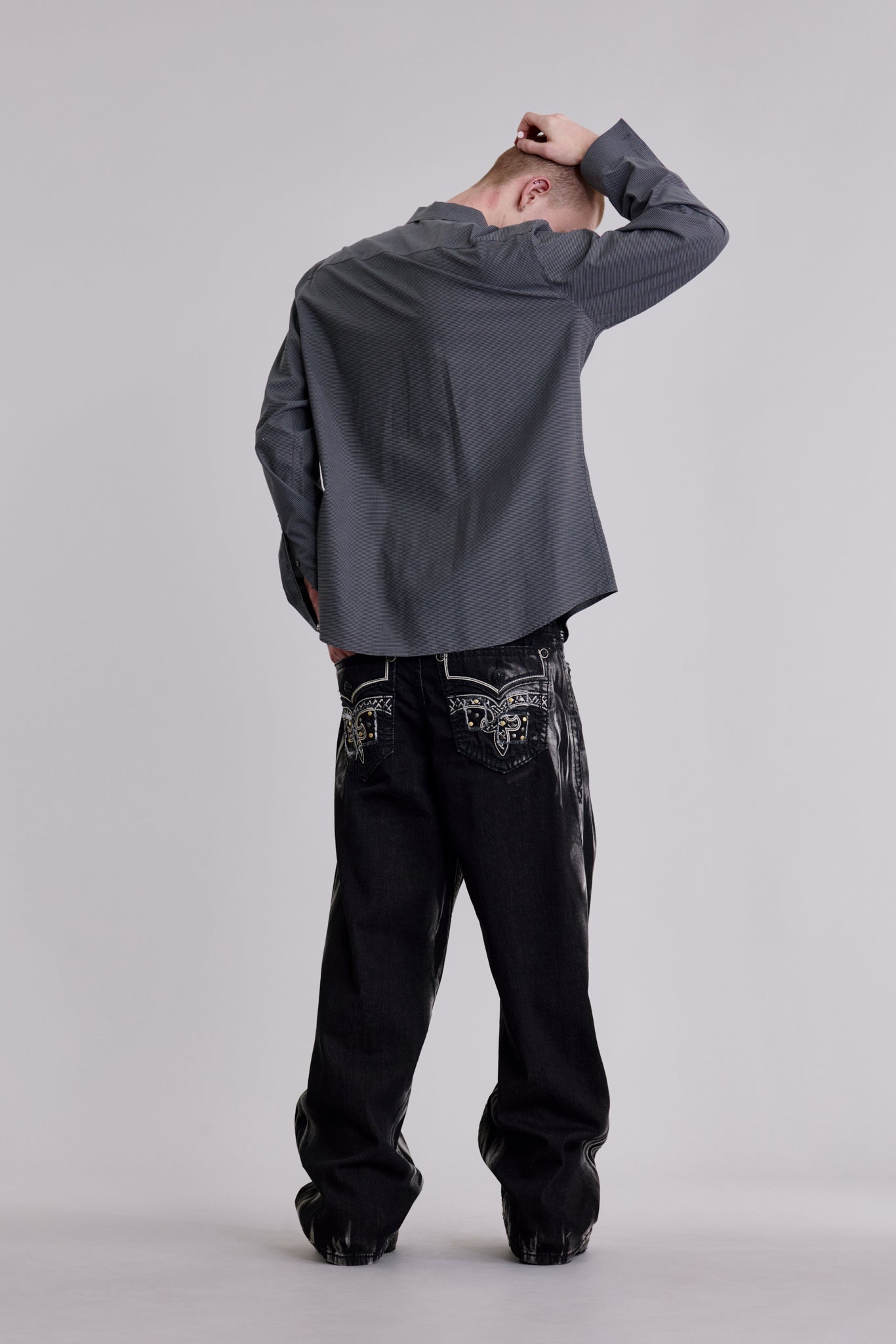 Arther (B3351) Baggy 3 Jeans (READY) - Rock Revival®