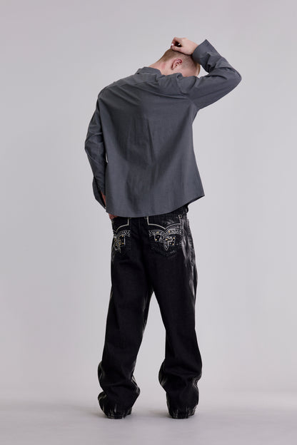 Arther (B3351) Baggy 3 Jeans (READY) - Rock Revival®
