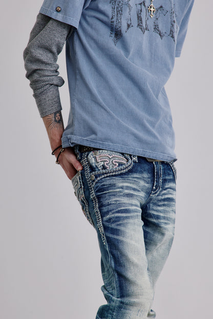 Brayen Straight Jeans - Rock Revival®