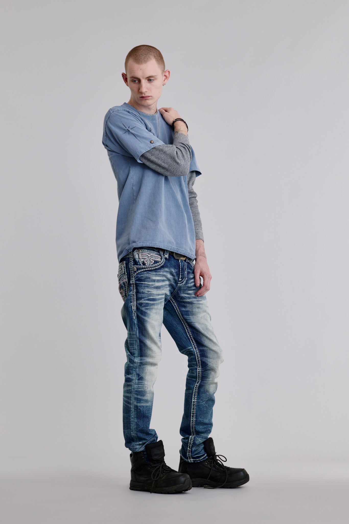 Brayen Straight Jeans - Rock Revival®