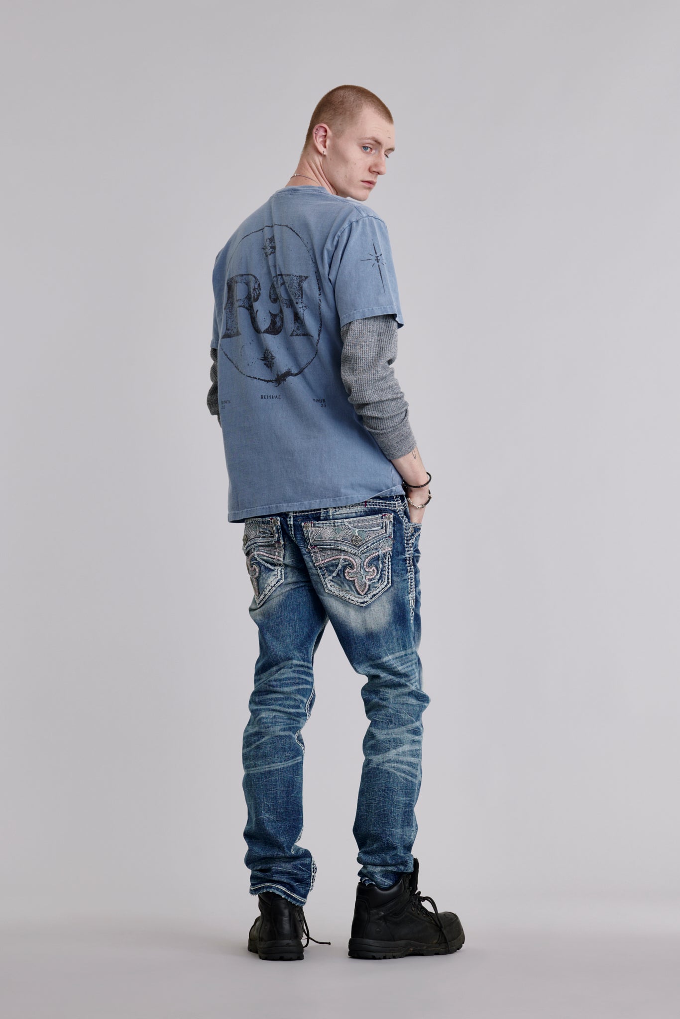 Brayen Straight Jeans - Rock Revival®