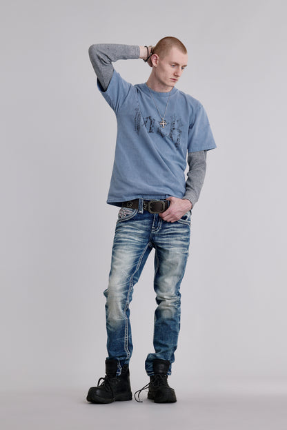 Brayen Straight Jeans - Rock Revival®