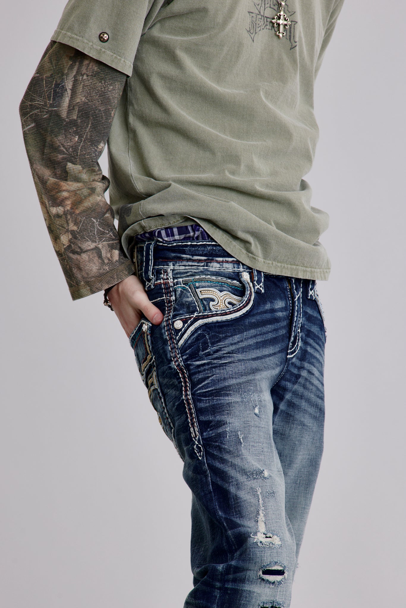 Brexton Straight Jeans - Rock Revival®