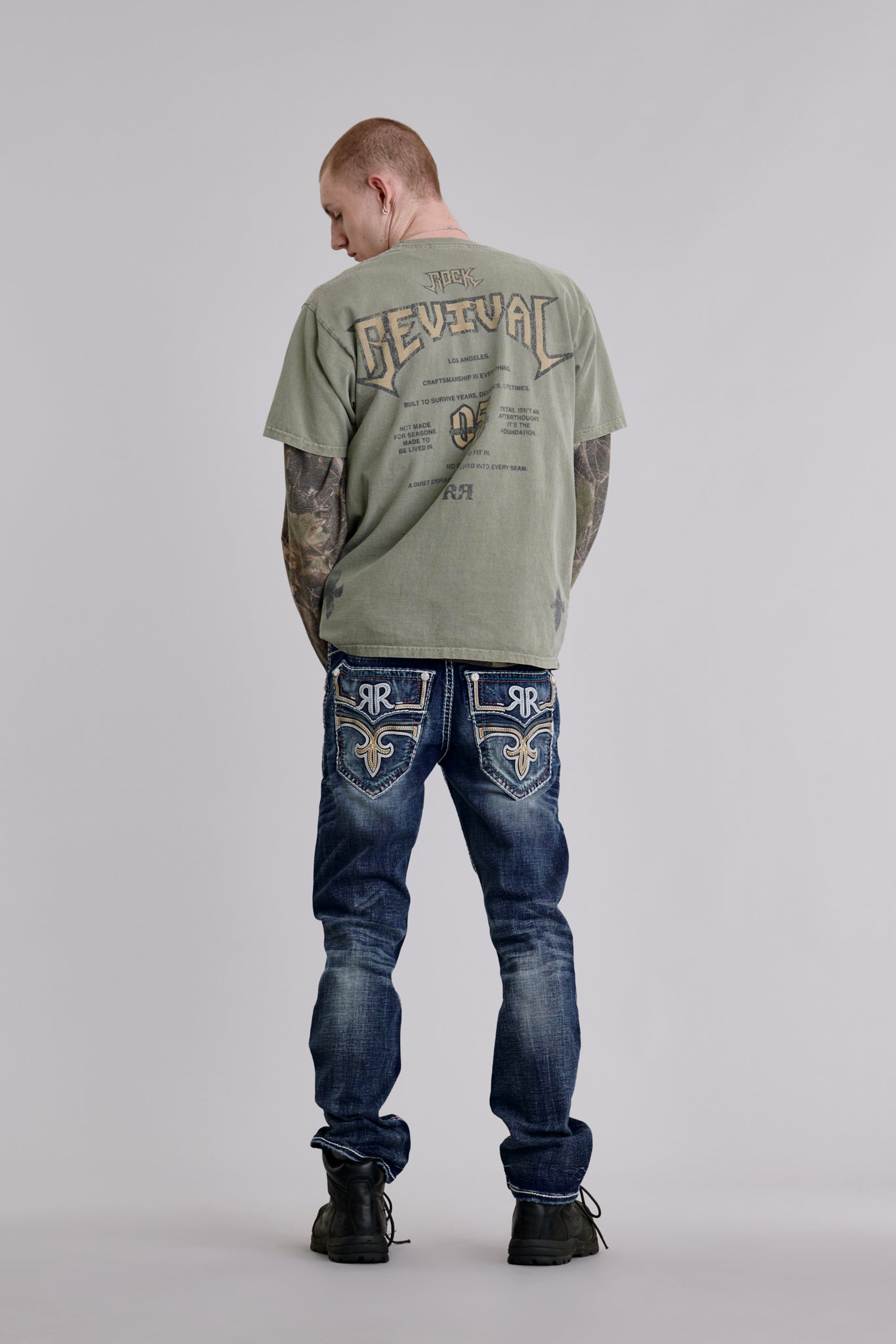 Brexton Straight Jeans - Rock Revival®