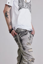Cladus Slim Straight Jeans (1/30/26+DESC) - Rock Revival®