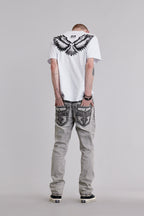 Cladus Slim Straight Jeans (1/30/26+DESC) - Rock Revival®