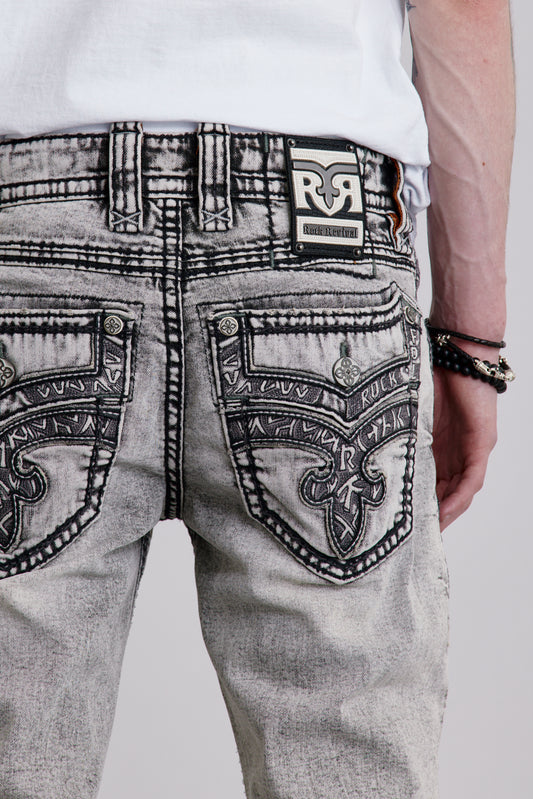 Cladus Slim Straight Jeans (1/30/26+DESC) - Rock Revival®