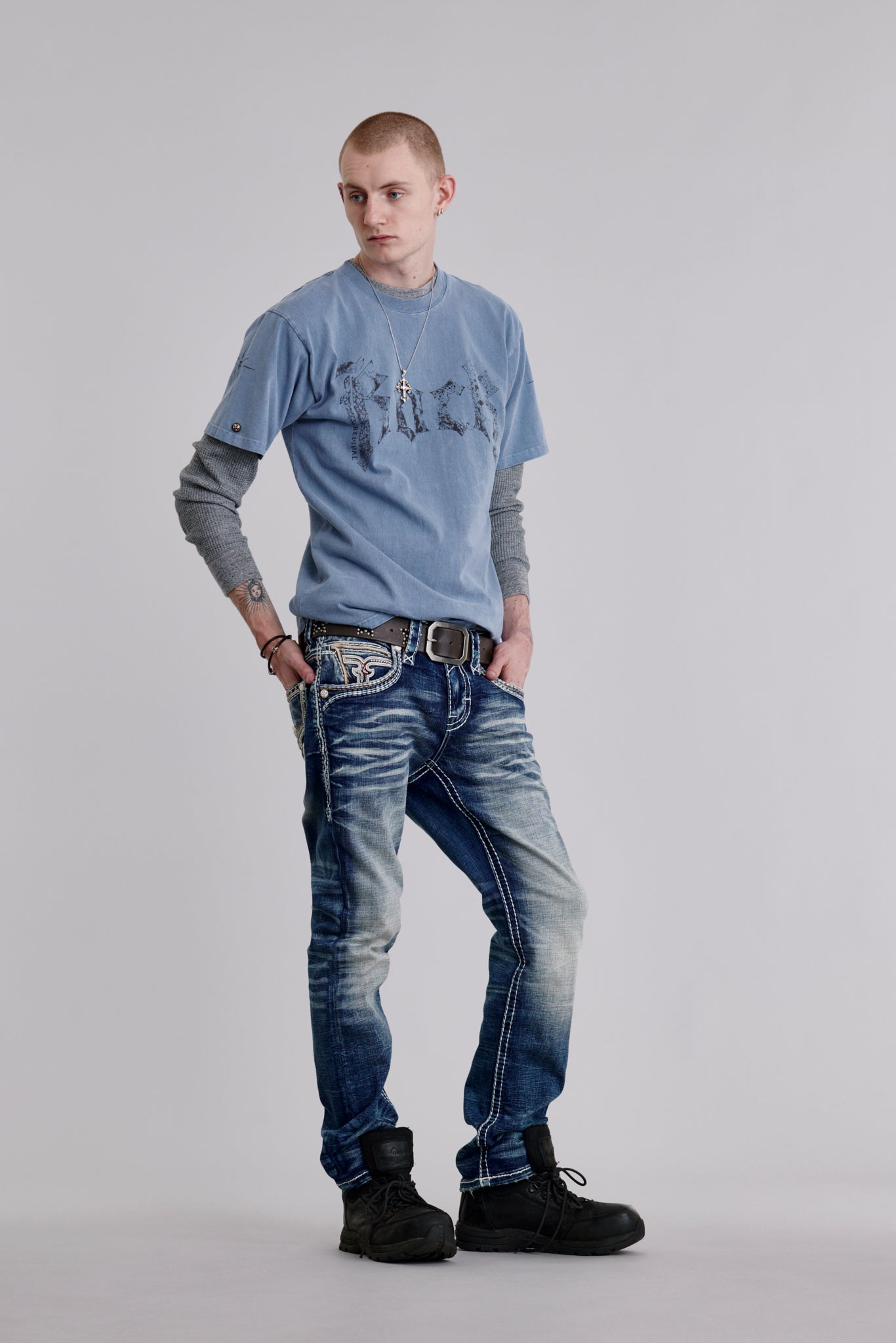 Ermias Straight Jeans | Medium Wash | Rock Revival